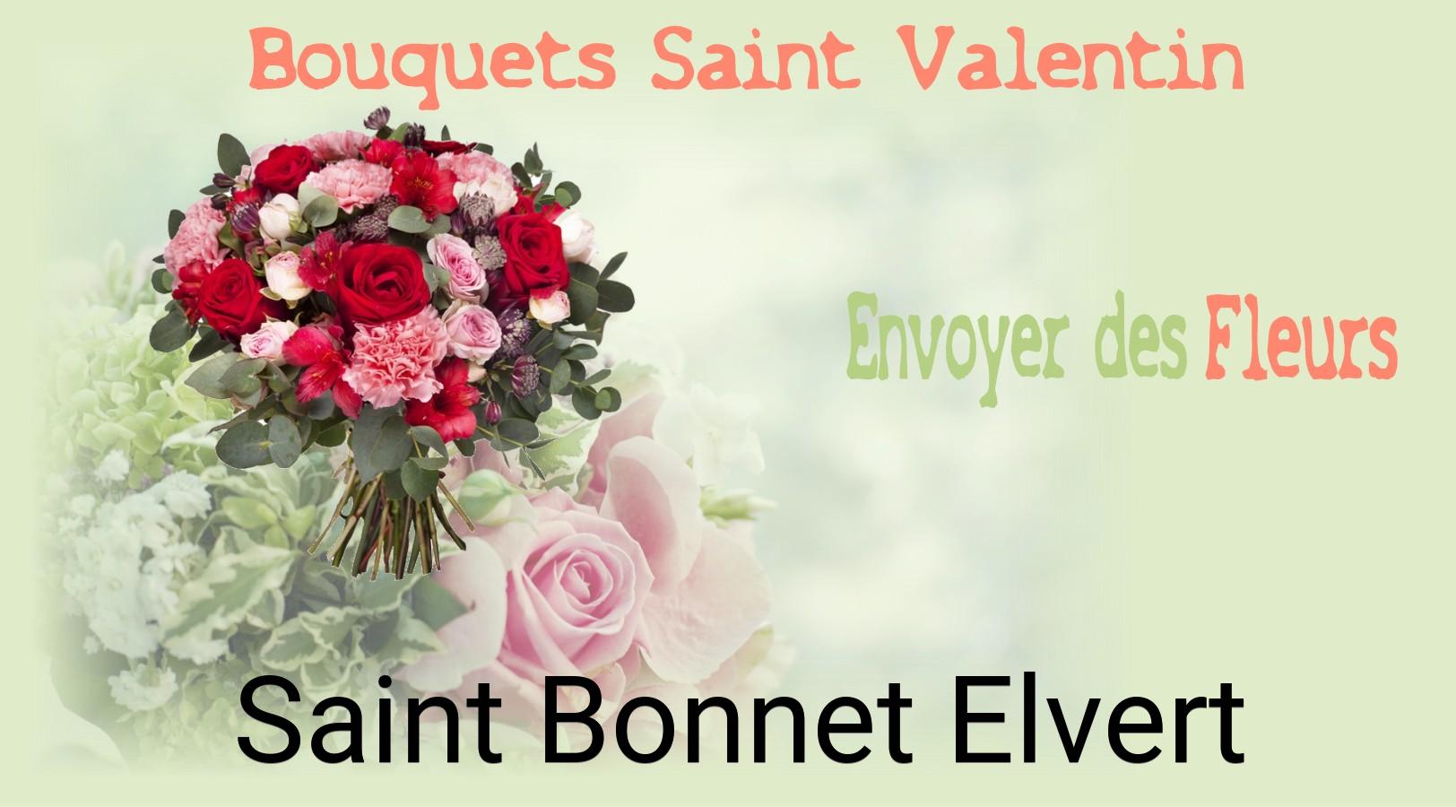 Roses de Saint-Valentin livrées à Saint-Bonnet-Elvert